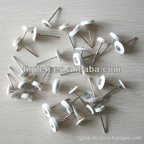 Wool felt bobs for mould/stainless steel polishing